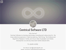 Tablet Screenshot of centricalsoft.com